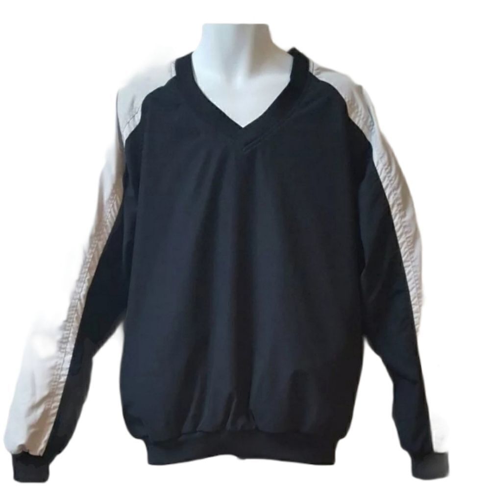 Nike Golf Black Pullover Windbreaker Jacket - Picture 1 of 7